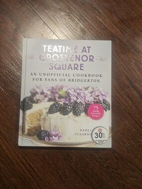 Target Teatime at Grosvenor Square Cookbook - Purple & White